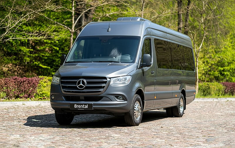 Mercedes-Benz Sprinter 16-seat minibus, exterior