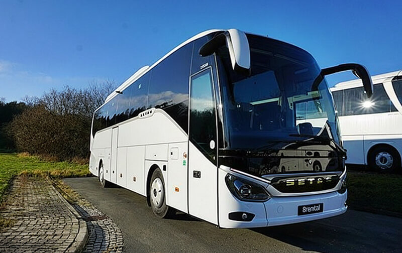Setra 49-seat touring coach, exterior