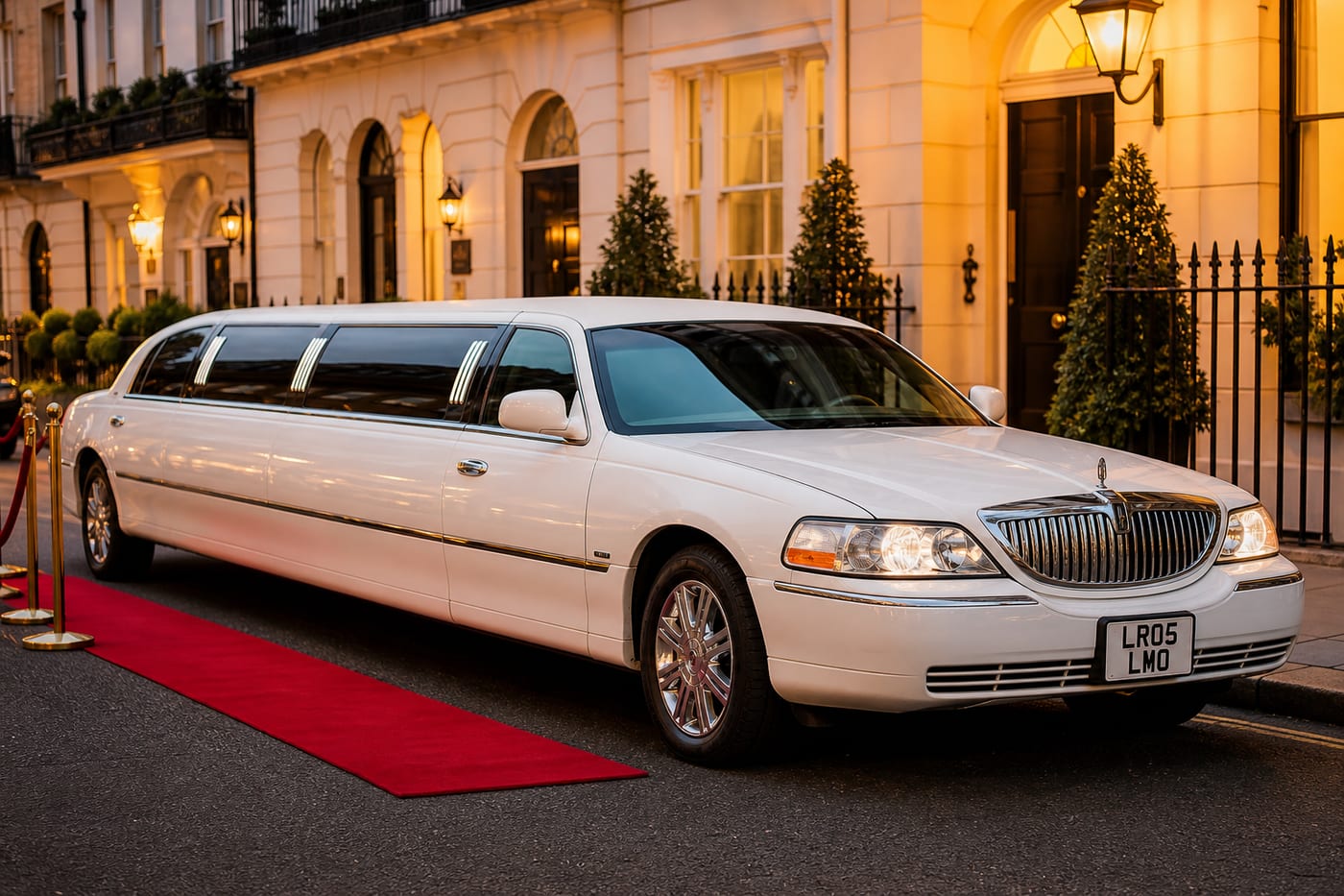 Stretch limousine, exterior